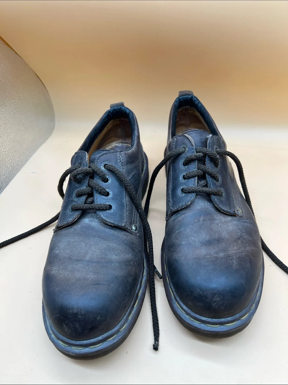 vintage 90s dr martens made in england leather shoes mens UK 10 men 11 usa